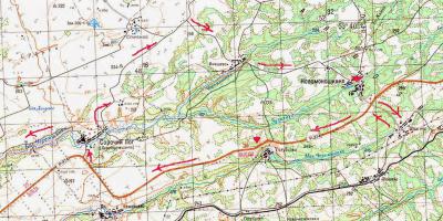 reis weergegeven op de kaart films