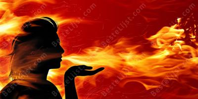 vrouw in brand films