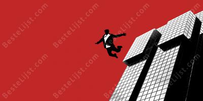 van een gebouw springen films