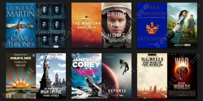 gebaseerd op roman films