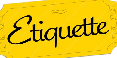 etiquette films