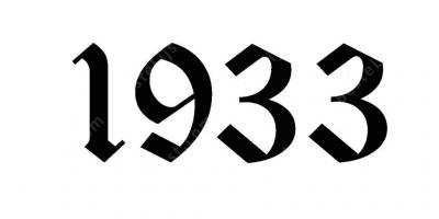 jaar 1933 films