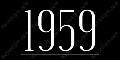 jaar 1959 films