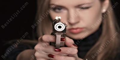 vrouw neergeschoten films