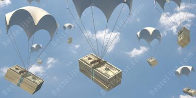 geld dat door de lucht valt films