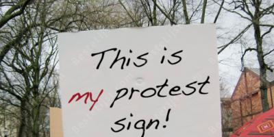 protestteken films