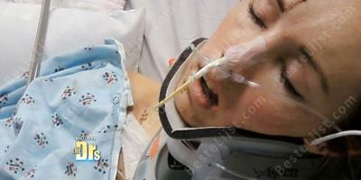 in de mond gestoken films