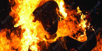 hoofd op een paal films