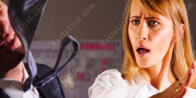 vrouw slaat man films