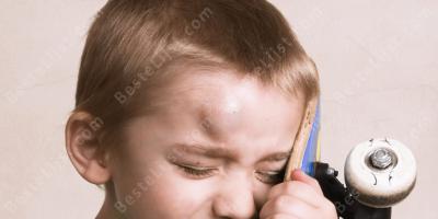 in het voorhoofd gestoken films